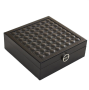 Beauticka Multi-purpose Jewellery Box With Large Mirror And 2 Trays - Black