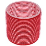 Cling Hook & Loop Hair Perm Curlers 70MM Red 6 PACK