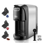 Single Serve Coffee Maker 20BAR Machine 3 IN1 Capsule Coffee Machine