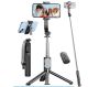 41'' Extendable Phone Tripod Stand With Phone Holder & Detachable Remote