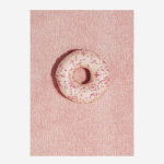 Art Poster A3 - Pink Donut