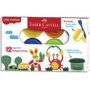 Faber-Castell Little Creatives Modelling Dough - Basic And Neon Set Of 12