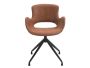 Kc Furn-luna Genuine Leather Dining Chair