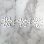 White Resin String Of Flower White