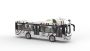 Toys Of - Friction Animal Bus - Tiger Bus Toy - White