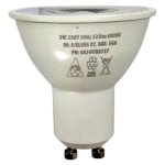 GU10 LED Bulb 5W 6000K Cob Lens