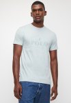 Polo Mens Graphic Logo Printed Ss Tee - Light Blue