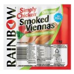 Rainbow Original Chicken Viennas 1KG
