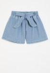 PoP Candy Bowknot Denim Shorts-light Blue