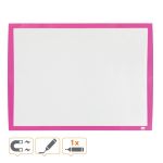 Nobo Magnetic Whiteboard 585 X 430 Mm Pink – 2104177