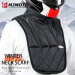 Winter Motorcycle Full Neck Thermal Scarf Waterproof Motorcycle Face Mask Windproof Cycling Balaclava Chest Neck Warmer For Men