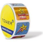 Reward Smiley Stars With Faces Dispenser Refill Roll 345 Stickers
