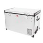 Snomaster - 75L Single Compartment Stainless Steel Fridge/freezer Ac/dc