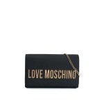 Smart Daily Logo Clutch -black gold
