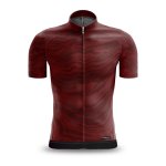 Men's Strata Race Fit Jersey - Bloodstone - Medium