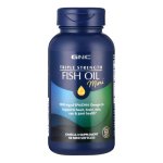GNC Triple Strength Fish Oil MINI 60 Tablets