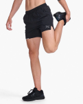 Men's Aero 5 Inch Shorts - Blk srf- Black X Large Male