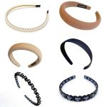 Headbands For Women Girls Headband Cute Hair Hoop Non Slip - 6 Piece