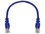 Linkbasic 22CM Utp CAT5E Flylead Blue