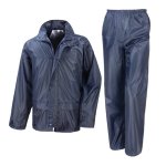 Skudo Elite Rainsuit Rubberised Navy XX Large