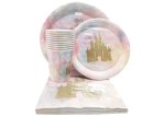 Golden Castle Paperplate Set 40PC Set