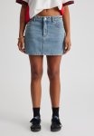 The Everyday Denim Skirt - 90 S Blue