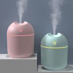USB Aroma Essential Oil Diffuser & Plant Health Humidifier With Night Light For Office - Low Voltage Plastic Material USB Powere