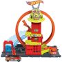 City Super Loop Fire Station Playset