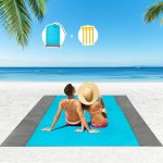 1PC Durable Waterproof & Sandproof Beach Blanket - Outdoor Blanket Perfect For 5-8 Adults - Lightweight & Portable - Perfect For