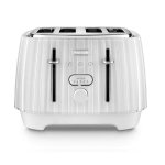 De'Longhi Delonghi Opaline White Ballerina 4-SLICE Toaster