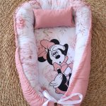 Baby Nest Baby Sleeping Pod Touch Of Gold Peoni Minnie Mouse