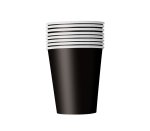 Party Cup 250ML Midnight Black 8CT