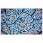 Frida Kahlo Blue Tiles Rectangle Tablecloth