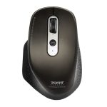 Port Connect Bluetooth Wireless And Rechargeable Executive Mouse Black