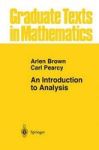 An Introduction To Analysis Hardcover 1995