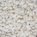 Decorative Garden Stones - White Small - 2KG