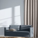Enigma Eyelet Woven Blockout Taupe - Longer Length 270CM W X 255CM L