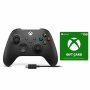 Xbox Microsoft Series Wireless Controller - Carbon Black + R150 Gift Card & Usb-c Cable