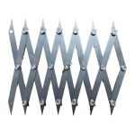 Vestamore Metal Center Finder 7.9 X 7.1 In 12-POINT Center Finding Tool Woodworking Pipe Tool With Adjustable Design Screw Fixed