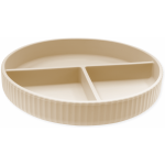 Silicone Suction Plate - Ivory