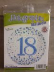 Blue Single Foil 18
