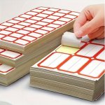 400PCS Self-adhesive Label Stickers Set - Handwritten Price Tags & Food Date Markers For Kitchen Organization 10 Sheets