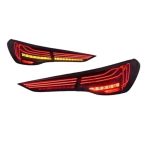 For Bmw 4 Series G22 G23 G26 G82 M4 Csl 2020-2023 Taillight Assembly LED Dynamic Tail Light Brake Backup Pair Of Red