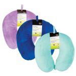 Bulk Pack X 3 Travel Neck-pillow With Fastener Foam Filled