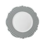 Ivory Noir 30CM Charger Black & White