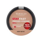 Yardley Stayfast Pressed Powder Refill 15G Assorted - Deep Beige