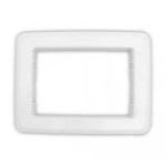 Vinyl Weir Face Plate Flange White