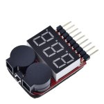 Lipo Voltage Tester W Low Voltage Alarm Buzzer