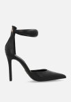 Ele Stiletto Ankle Strap - Black