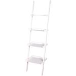 Leaning Ladder Shelf Wht